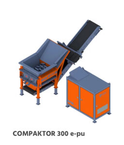 Compactor 300 E-PU Maquinaria Surkomat