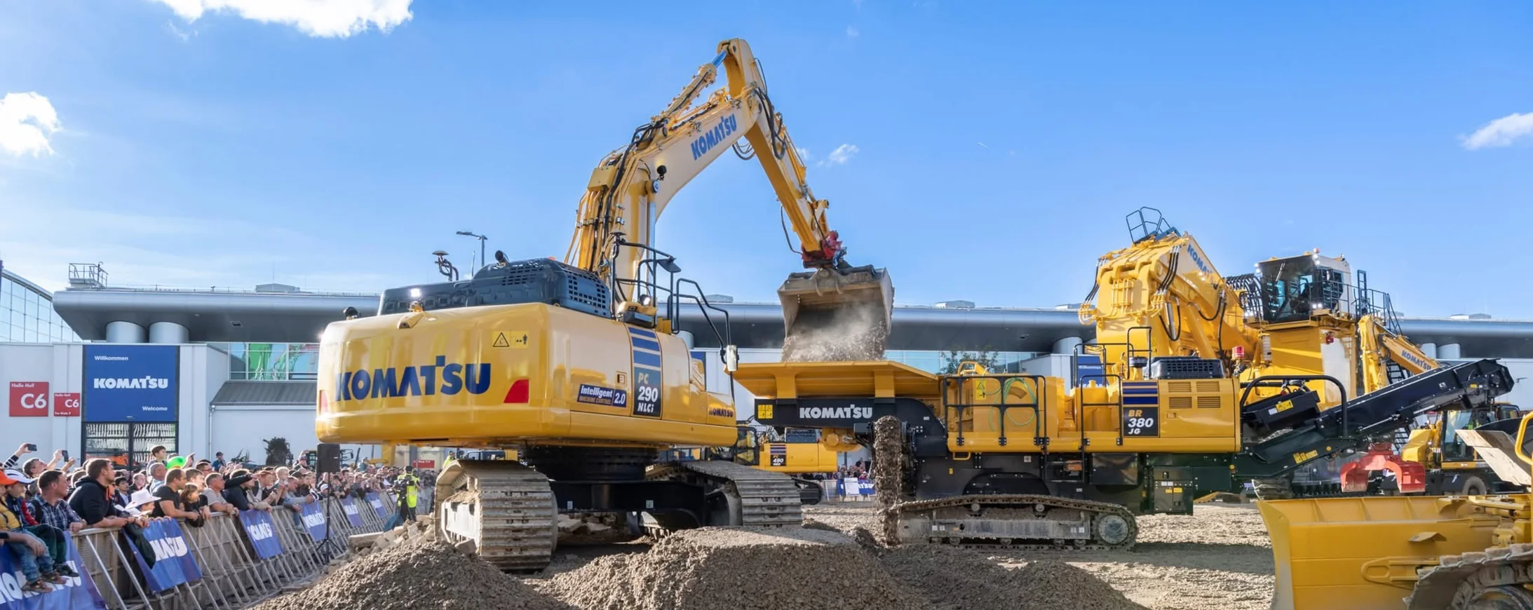 Excavadoras de Cadenas Sur Komat