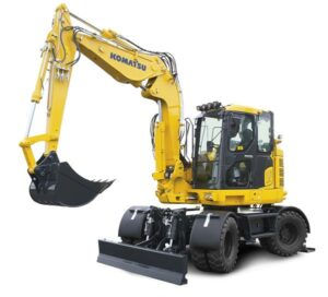 Miniexcavadoras de Ruedas Sur Komat