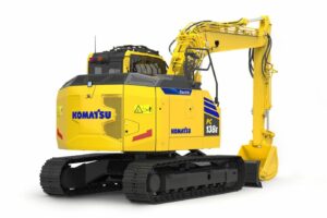 ¡Excavadora eléctrica de 13t equipada con batería de iones de litio!