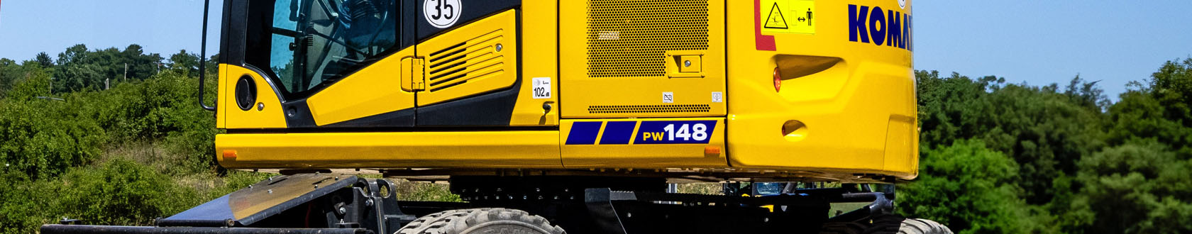 Komatsu Europa anuncia los nuevos PW148-11 y PW190-11