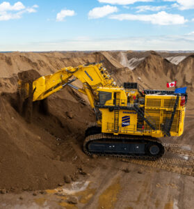 La División de Minería de Komatsu Alemania y SMS Equipment estrenan la primera PC9000 en Canadá