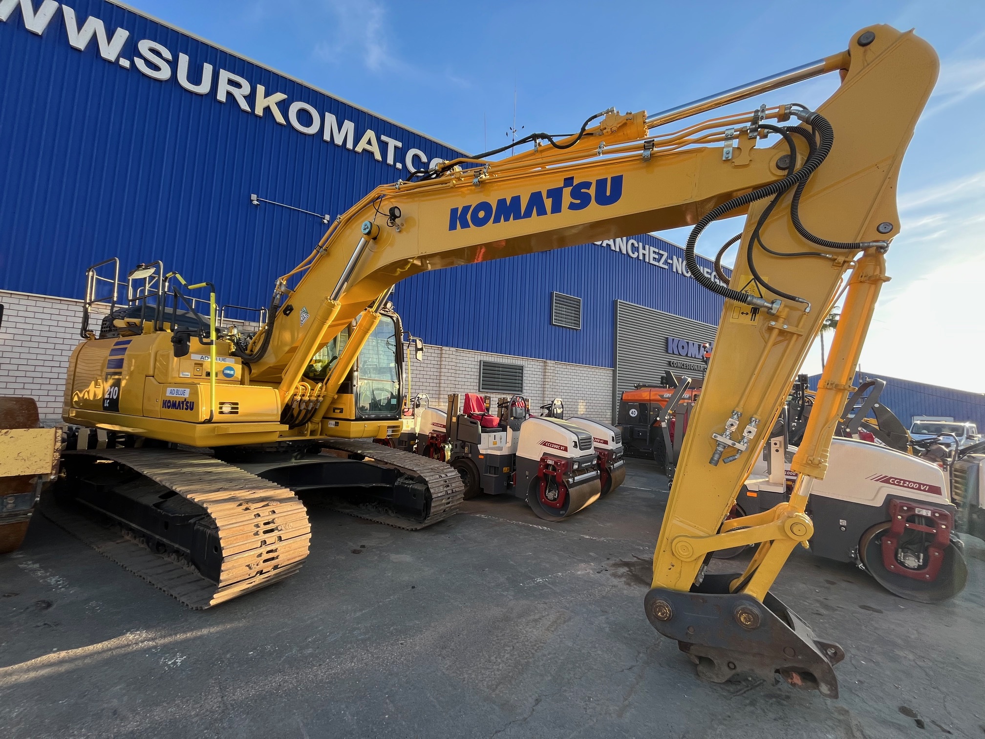 Komatsu PC210LC-3 (75550) Maquinaria Surkomat