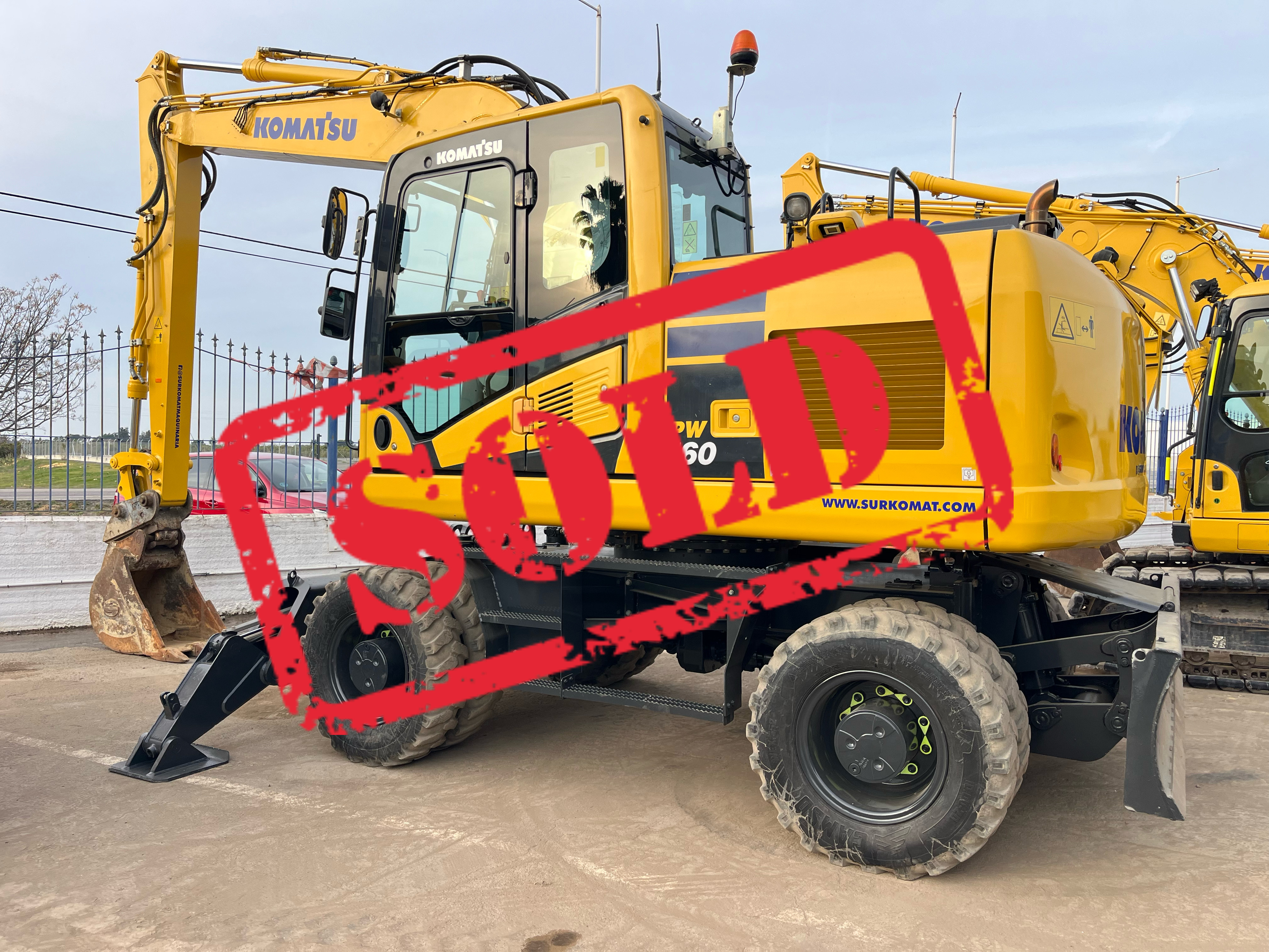 Komatsu PW160-8(65129) Maquinaria Surkomat