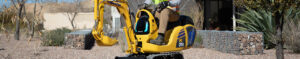 Komatsu trae microexcavadoras eléctricas PC01E-2 y PC05E-1 a Europa para la evaluación del mercado